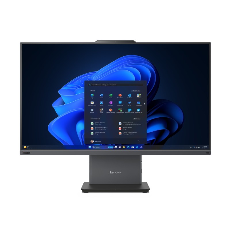 Lenovo ThinkCentre neo 50a 27 Gen 5 Intel® Core™ i5 i5-13420H 68,6 cm (27") 1920 x 1080 Pixel PC All-in - TASTIERA QWERTZ